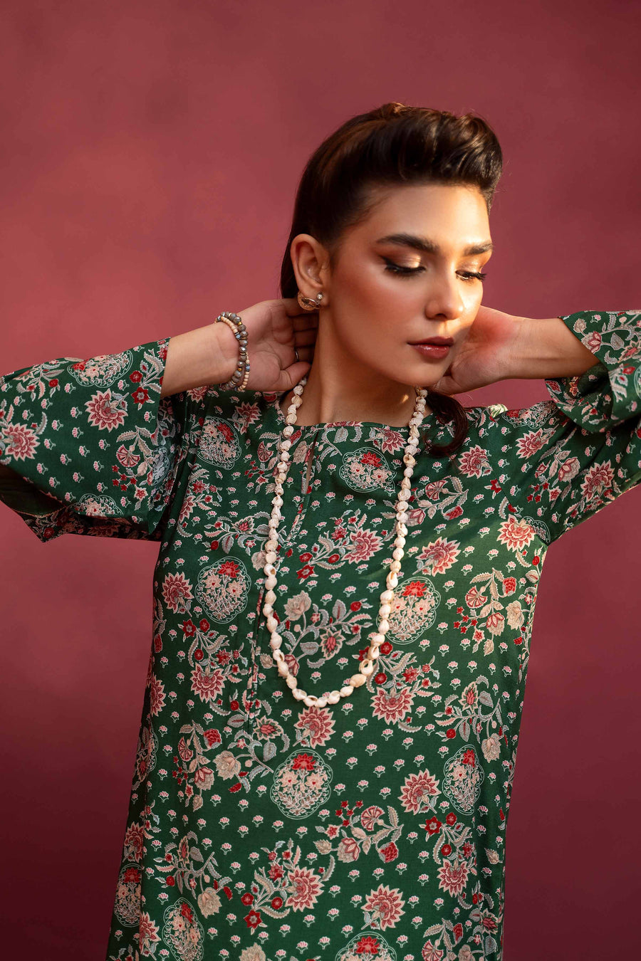 Nishat With You Unstitched Embroidered Linen 2Pc Suit - 42303355
