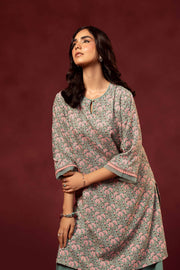 Nishat With You Unstitched Printed Linen 2Pc Suit - 42303356