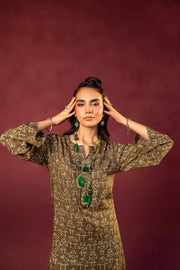 Nishat With You Unstitched Printed Linen 2Pc Suit - 42303357