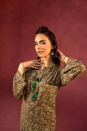 Nishat With You Unstitched Printed Linen 2Pc Suit - 42303357