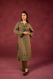 Nishat With You Unstitched Printed Linen 2Pc Suit - 42303357