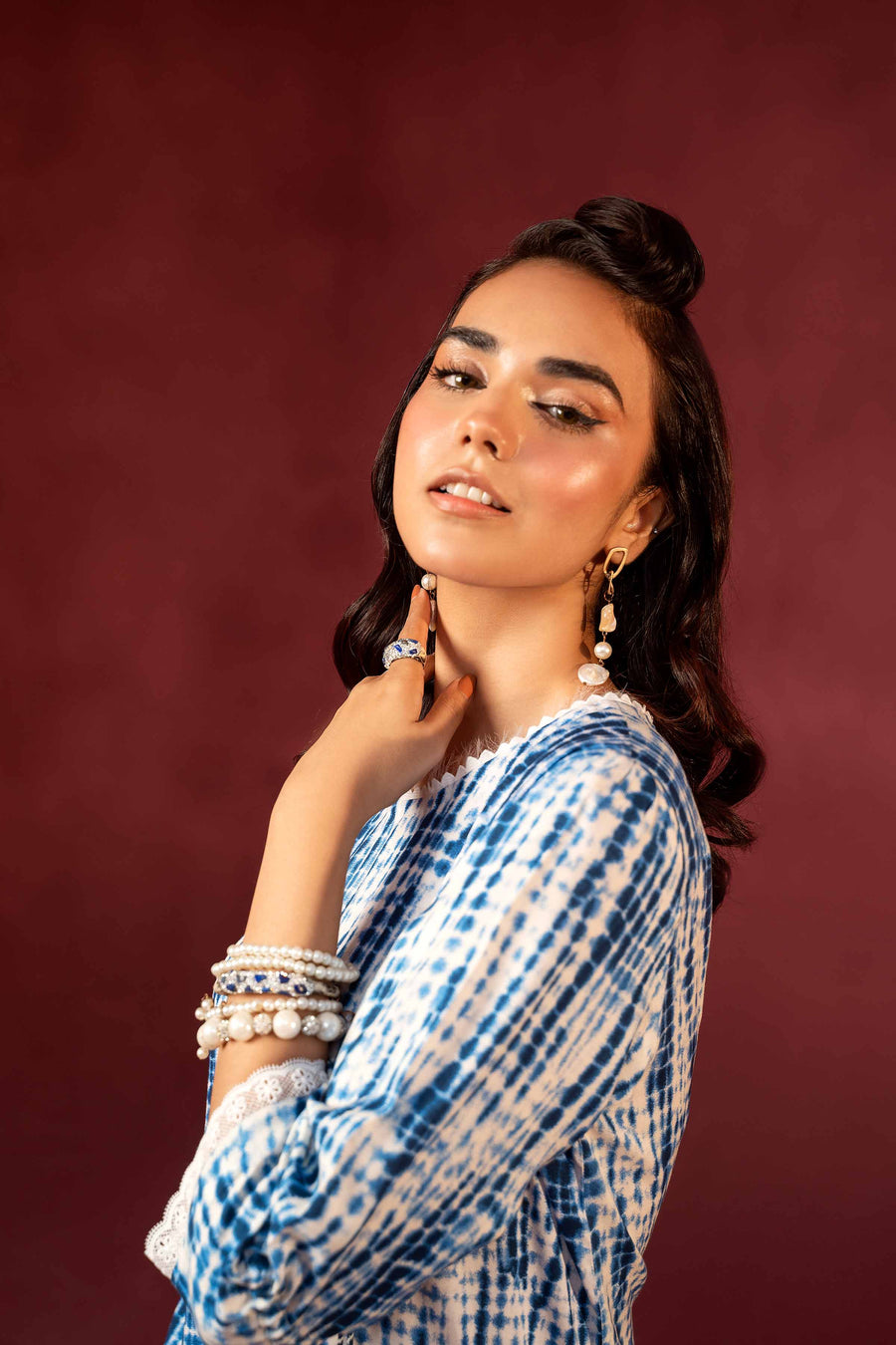Nishat With You Unstitched Printed Linen 2Pc Suit - 42303358