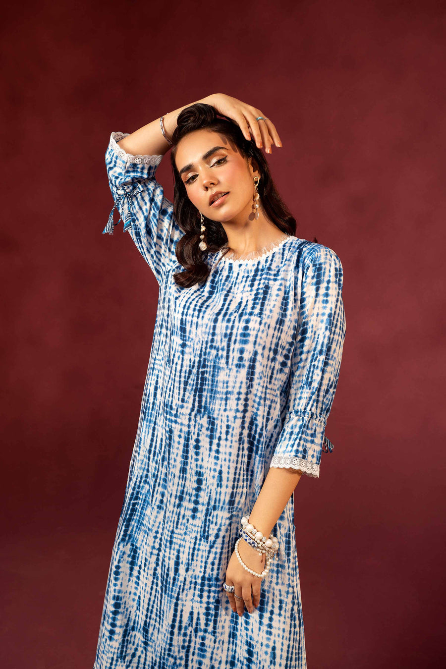 Nishat With You Unstitched Printed Linen 2Pc Suit - 42303358
