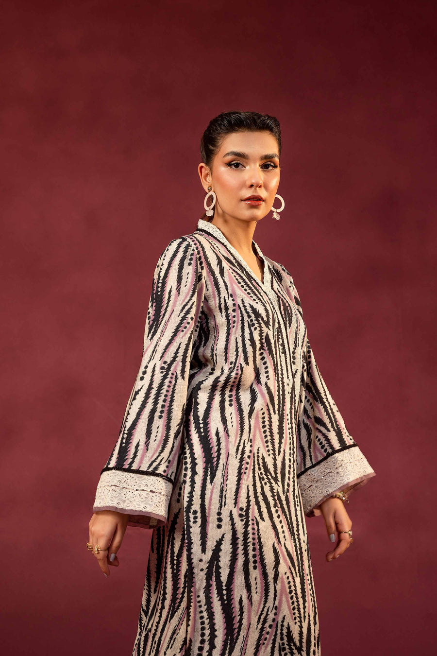 Nishat With You Unstitched Printed Linen 2Pc Suit - 42303359