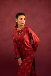Nishat With You Unstitched Printed Linen 2Pc Suit - 42303362