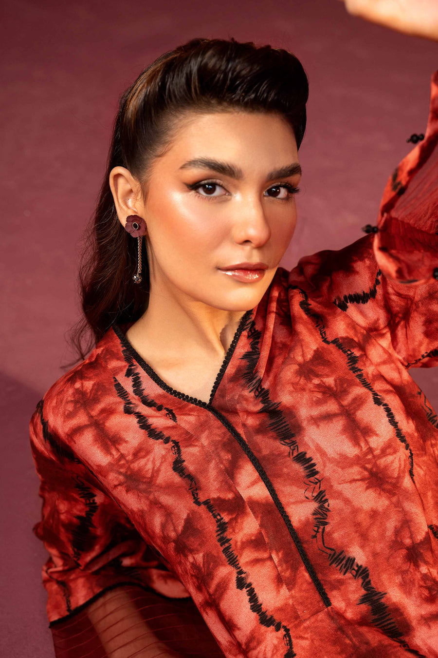 Nishat With You Unstitched Printed Linen 2Pc Suit - 42303363