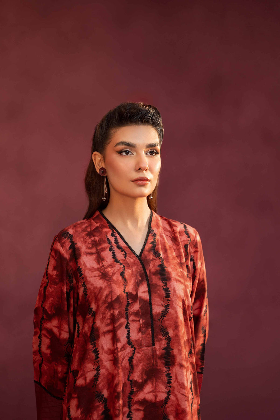 Nishat With You Unstitched Printed Linen 2Pc Suit - 42303363