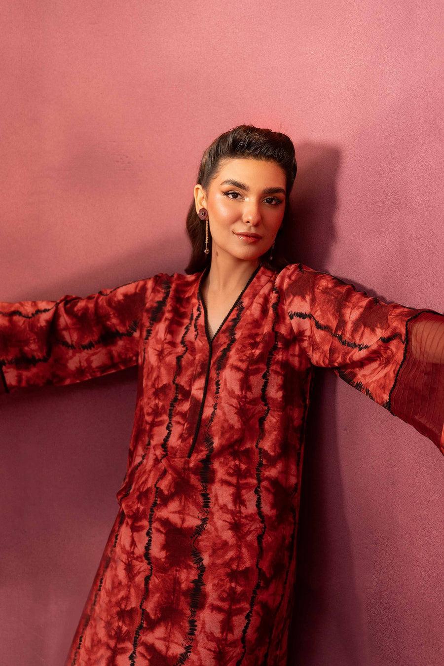Nishat With You Unstitched Printed Linen 2Pc Suit - 42303363