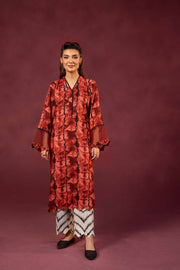 Nishat With You Unstitched Printed Linen 2Pc Suit - 42303363