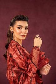 Nishat With You Unstitched Printed Linen 2Pc Suit - 42303363