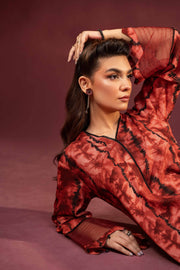 Nishat With You Unstitched Printed Linen 2Pc Suit - 42303363