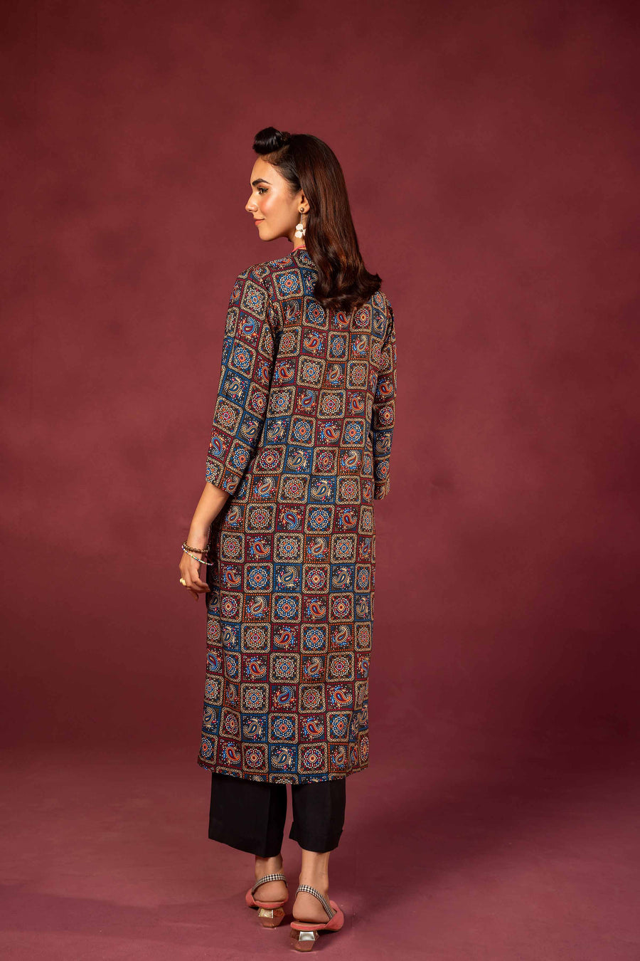 Nishat With You Unstitched Printed Linen 2Pc Suit - 42303364