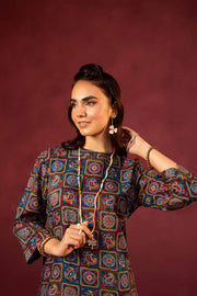 Nishat With You Unstitched Printed Linen 2Pc Suit - 42303364