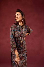 Nishat With You Unstitched Printed Linen 2Pc Suit - 42303364