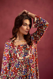 Nishat With You Unstitched Printed Linen 2Pc Suit - 42303365