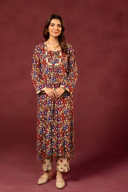 Nishat With You Unstitched Printed Linen 2Pc Suit - 42303365