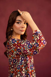 Nishat With You Unstitched Printed Linen 2Pc Suit - 42303365