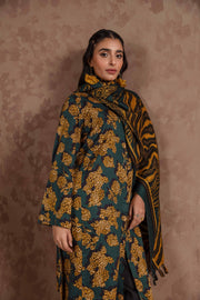 Nishat Sunehray Din Printed Karandi Unstitched 2Pc Suit - 42303367