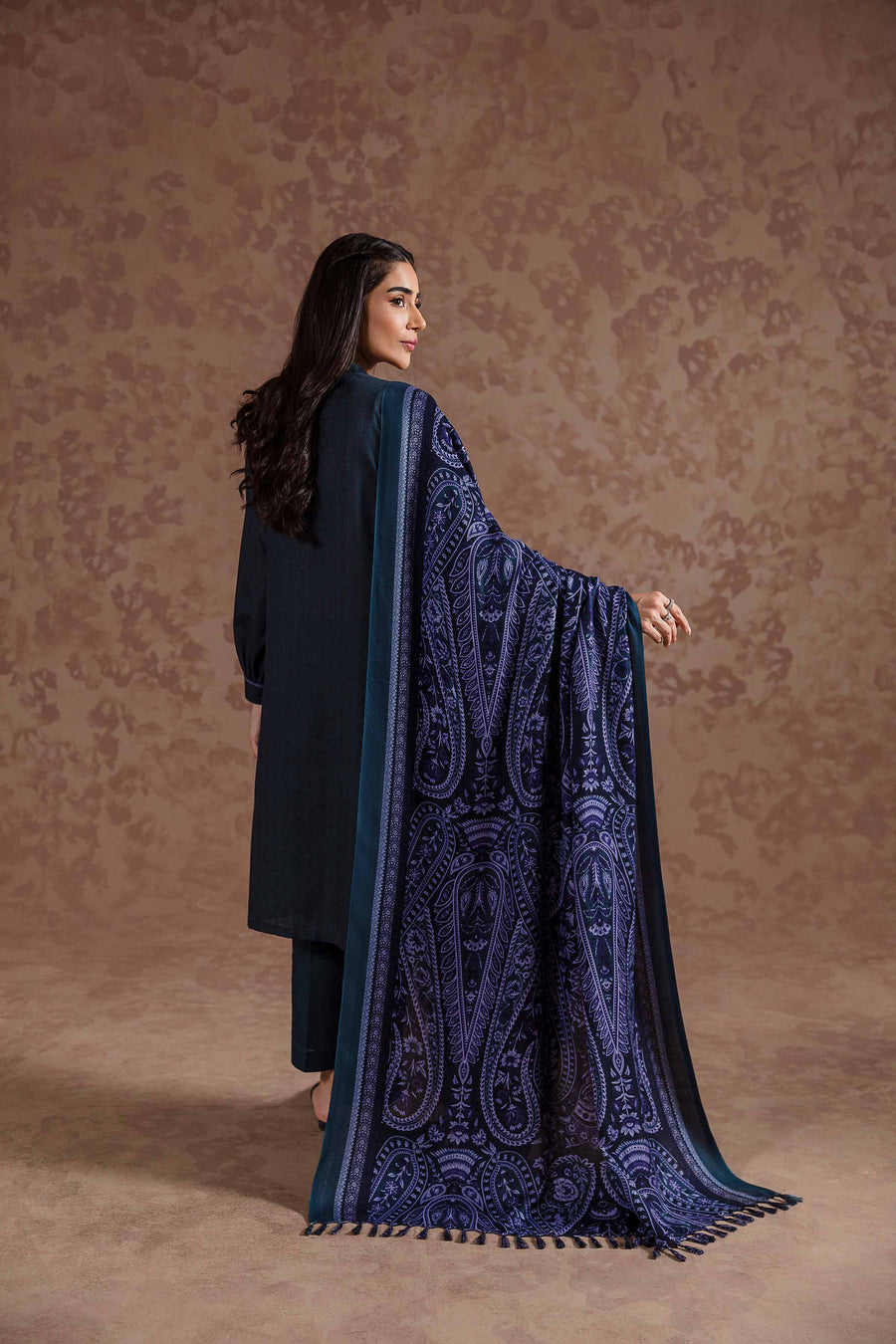 Nishat Sunehray Din Printed Karandi Unstitched 2Pc Suit - 42303372