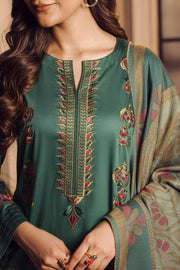 Nishat Winter Embroidered Sateen Unstitched 3Pc Suit - 42303376