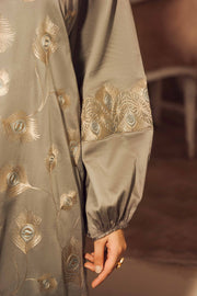 Nishat Sunehray Din Embroidered Sateen Unstitched 3Pc Suit - 42303378