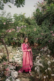 Nishat Sunehray Din Embroidered Sateen Unstitched 3Pc Suit - 42303379