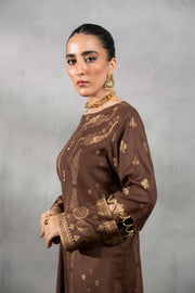 Nishat Sunehray Din Embroidered Jacquard Unstitched 3Pc Suit - 42303386