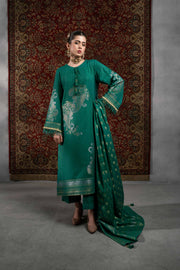 Nishat Sunehray Din Embroidered Jacquard Unstitched 3Pc Suit - 42303387