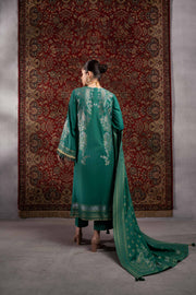 Nishat Sunehray Din Embroidered Jacquard Unstitched 3Pc Suit - 42303387