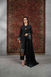 Nishat Sunehray Din Embroidered Jacquard Unstitched 3Pc Suit - 42303389