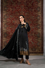 Nishat Sunehray Din Embroidered Jacquard Unstitched 3Pc Suit - 42303389