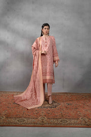 Nishat Sunehray Din Embroidered Jacquard Unstitched 3Pc Suit - 42303393