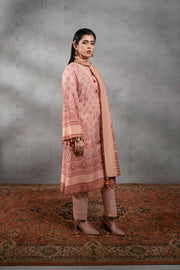 Nishat Sunehray Din Embroidered Jacquard Unstitched 3Pc Suit - 42303393
