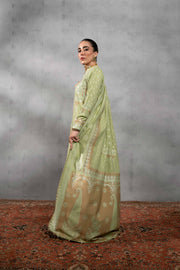 Nishat Sunehray Din Embroidered Jacquard Unstitched 3Pc Suit - 42303395
