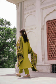Nishat With You Unstitched Embroidered Karandi 3Pc Suit - 42303396
