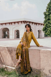 Nishat With You Unstitched Embroidered Karandi 3Pc Suit - 42303396