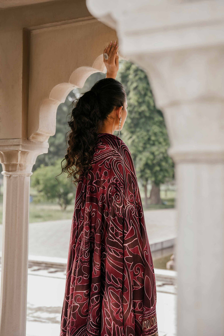 Nishat With You Unstitched Embroidered Karandi 3Pc Suit - 42303398