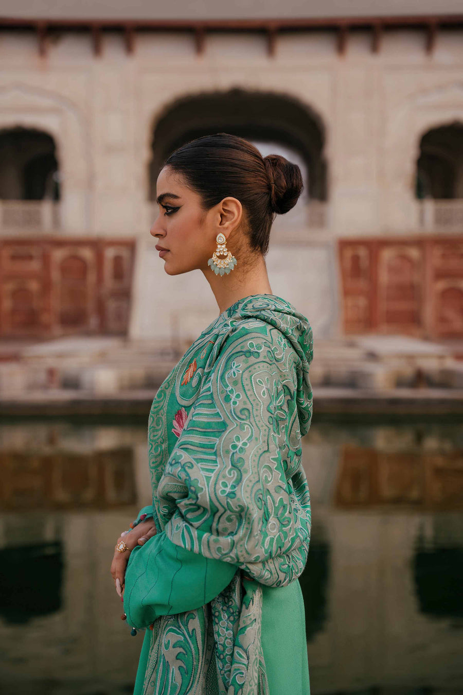 Nishat With You Unstitched Embroidered Karandi 3Pc Suit - 42303399