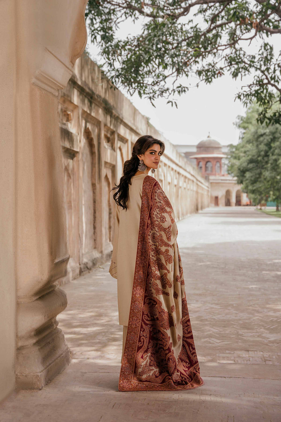 Nishat With You Unstitched Embroidered Karandi 3Pc Suit - 42303400