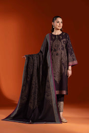 Nishat Sunehray Din Embroidered Jacquard Unstitched 3Pc Suit - 42303403