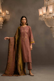 Nishat With You Unstitched Embroidered Jacquard 3Pc Suit - 42303408