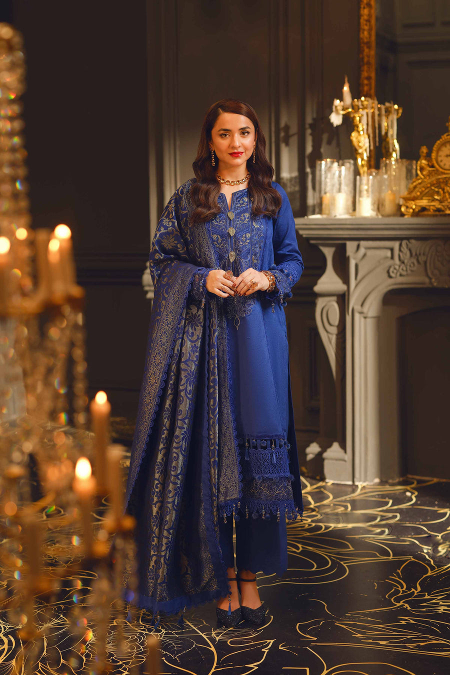 Nishat With You Unstitched Embroidered Jacquard 2Pc Suit - 42303414