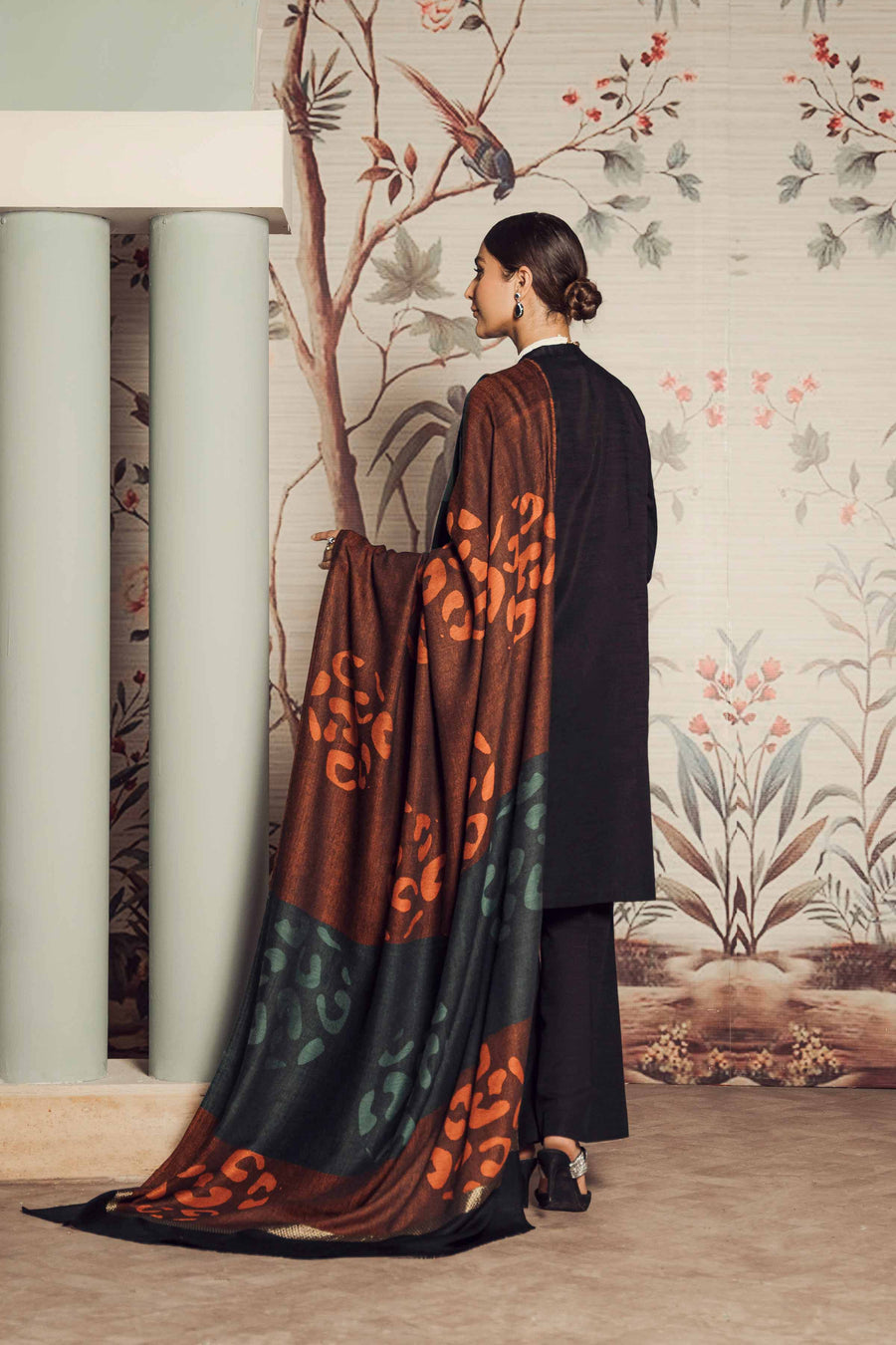 Nishat With You Unstitched Embroidered Khaddar 3Pc Suit - 42303420