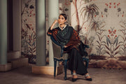 Nishat With You Unstitched Embroidered Khaddar 3Pc Suit - 42303420