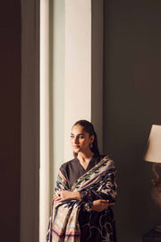 Nishat With You Unstitched Embroidered Khaddar 3Pc Suit - 42303422