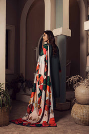 Nishat With You Unstitched Embroidered Khaddar 3Pc Suit - 42303423