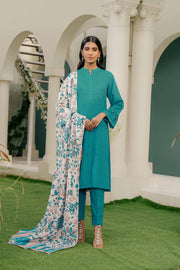 Nishat Sunehray Din Khaddar Jacquard Unstitched 3Pc Suit - 42303438