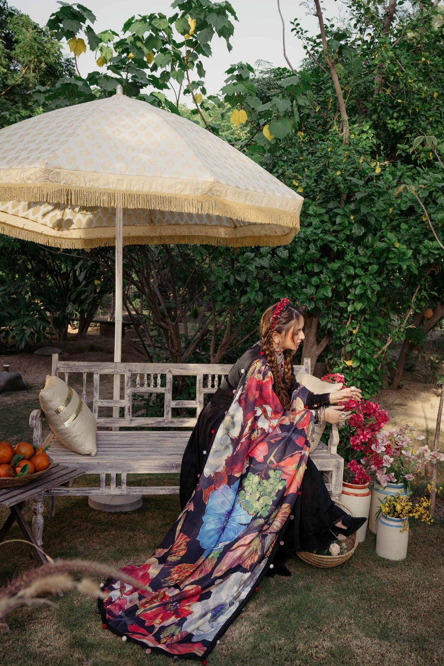 Nishat Sunehray Din Khaddar Jacquard Unstitched 3Pc Suit - 42303439