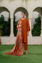 Nishat Sunehray Din Khaddar Jacquard Unstitched 3Pc Suit - 42303440
