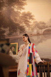 Nishat With You Unstitched Embroidered Jacquard 3Pc Suit - 42303452